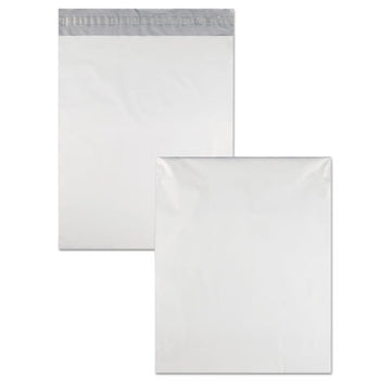 Quality Park™ Redi-strip Poly Mailer, #3, Square Flap, Redi-strip Closure, 9 X 12, White, 100-pack freeshipping - TVN Wholesale